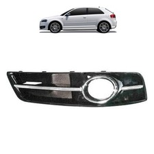 Gitter Blende Stoßstange für AUDI A3 8P (Bj. 05.2010-2013) links Chrom NSW