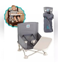 hiccapop OmniBoost Travel Booster Seat with Tray for Baby Folding Portable Chair