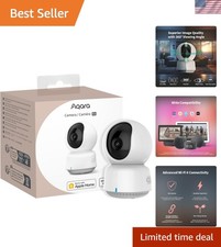 2K Indoor Security Camera E1, Pan  Tilt, HomeKit Secure Video Indoor Camera,...