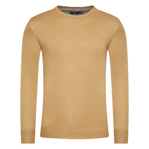 Camiseta casual de cuello doble sólido de ajuste regular para hombres Camiseta casual de cuello doble sólido de ajuste regular para hombres