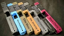 P80 Glock 19 or 17 Pattern Gen 3 Slide Optics Cut in CERAKOTE, 7 Colors