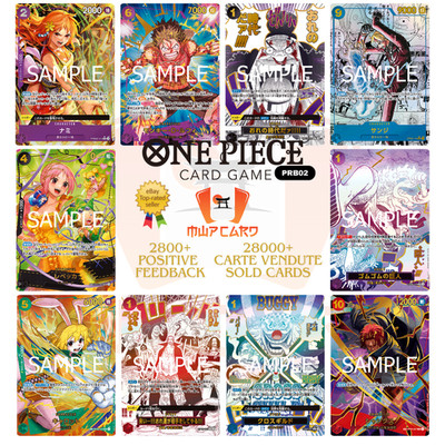 One Piece Cards The Best Vol. 2 PRB02 Kartenliste JAP PREORDER PRB-02 PRB2