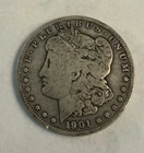 1901 S Morgan Silver Dollar - VF