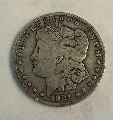1901 S Morgan Silver Dollar - VF