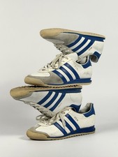 2/1 Adidas Vintage ROM 1970 UK 5.5 Made In Jugoslavia Vienna Dublino Berlino Kol