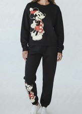 Disney Mickey Mouse Christmas Holiday Womens/Juniors Sweatsuit 2 pieces Set-XXL