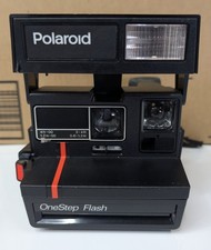 Polaroid OneStep 600 Film Flash Vintage TESTED AND WORKING