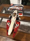 LEGO Star Wars 7143 Early 2000 Series Jedi Star Fighter Complete Set W/ Manual