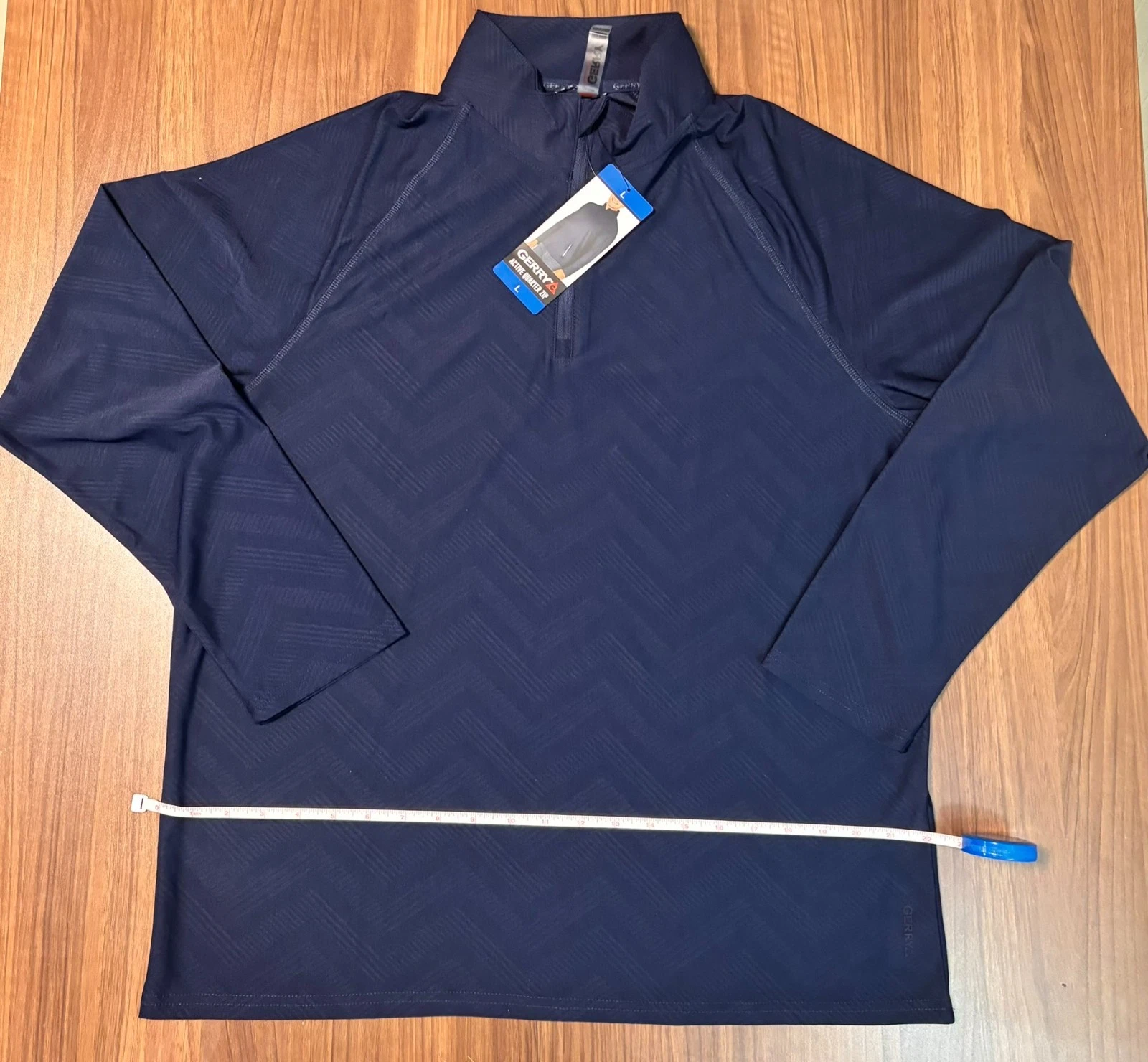Gerry Men's Navy Active Quarter Zip Top (1856546) Sizes L