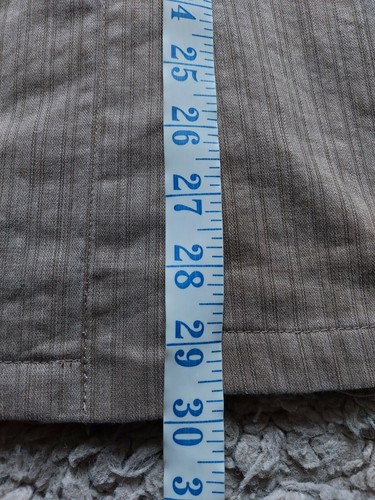REMUS UOMO BLAZER JACKE GESTREIFT BEIGE GROSSE 38R HERREN - Bild 10 von 12