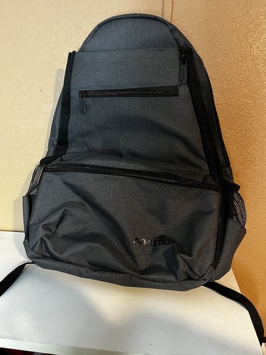 Athletico Tennis Backpack for Men & Women Holds 2 Tennis Racquet Black Bag