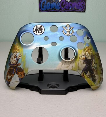 Dragon Ball Z Goku Vegeta Custom Replacement Faceplate shell 4 Xbox Controller