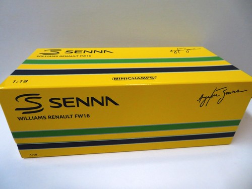 Ayrton Senna Williams Renault FW16 Testcar 1994 1:18 NEU Formel 1 - Bild 9 von 10