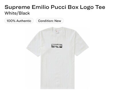 Supreme Emilio Pucci Box Logo Tee