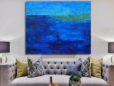 Mark W. Little, Original, Authentic, 72” X 60” Acrylic, Abstract, POP Art, Giant