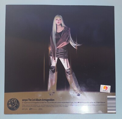 aespa [Armageddon] GISELLE Autographed Signed Album MY Power Ver