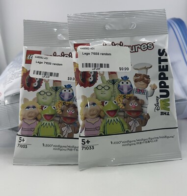 Lego Minifigures The Muppets Series 71033 - Unopened - Includes 2 Random Figures