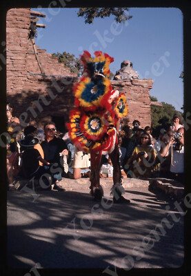 sl06 Original Slide  1960's  Native Indians San Jon / dancers 175a