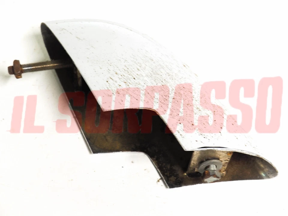 Soporte parachoques trasero izquierdo fiat 1200 1500 1600 cupé araña osca nuevo de stock Foto 2 de 2