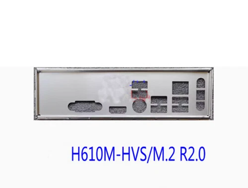 Shield I/O IO Backplate For ASRock H610M-HVS/M.2 R2.0 Motherboard