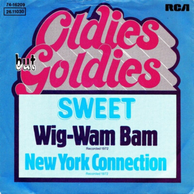 The Sweet WigWam Bam 7'' Single RE Vinyl Schallplatte 73394