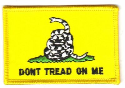 Flaggen Aufnäher Patch Gadsen Don't tread on me Fahne Flagge
