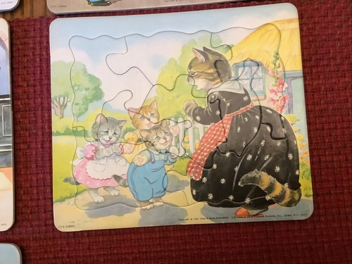 Vintage 1969 Child Guidance Mother Goose Puzzles Set Of 5 - Bild 5 von 7
