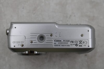 Canon PC1226 Powershot A460 Digital Camera 4x Optical Zoom 5 Mega