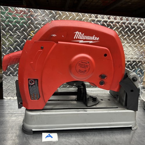 Milwaukee 617720 14"Abrasive Miter Saw 3900RPM 4 HP 120v 15 Amp Doesn