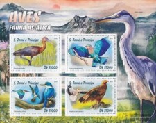 Sao Tome e Principe 6756-6759 Feuille miniature neuf avec gomme originale 2016 O