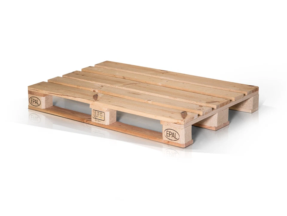 Tauschpalette Holz Palette Flachpalette Europalette 120 x 80 cm EPAL Europool