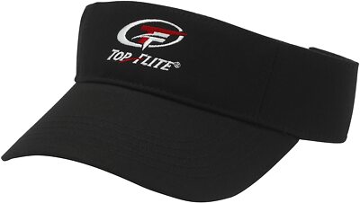 NEUE TOP FLITE GOLF SONNENBLENDE. SCHWARZ