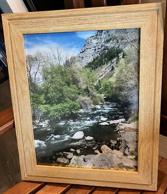 New Rocky Mountain Print, ''Provo Canyon River'' 11x14 glossy, frame not included.