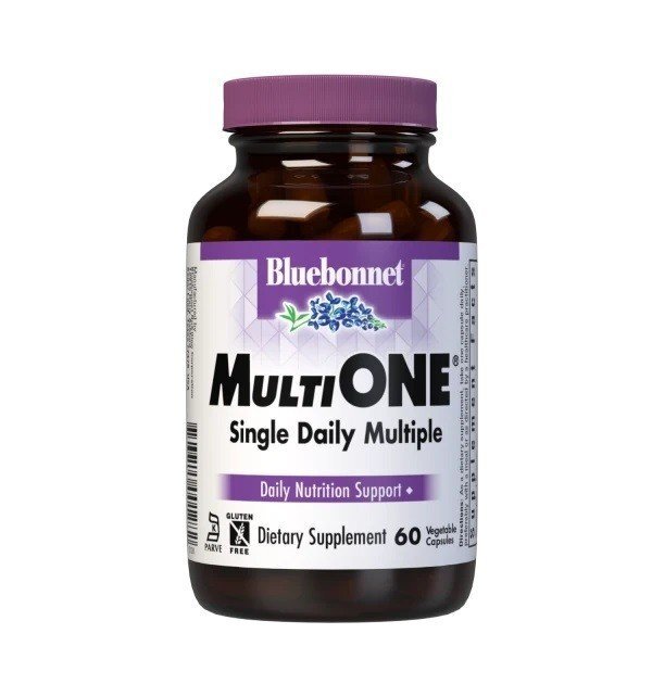 Bluebonnet Multi One (с железом) 60 шт. в растительных капсулах