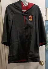 Harry Potter Gryffindor Hooded Cloak Unisex Kids Size 135/10