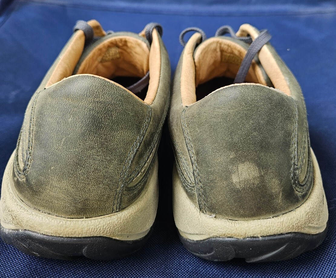 Scarpe da trekking Keen Toyah in pelle 53001 ubch verdi stringate comode 8 5 (gr)