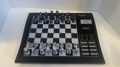 Mephisto Talking Chess Trainer by Saitek Level 3 Complete & Working Kasparov