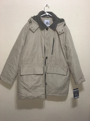 Rainforest Heritage Micro Oxford Thermoluxe Fill Parka Mens Jacket XXL NEW image 2
