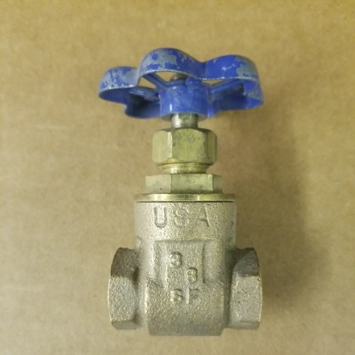 Brass Gate Valve 3/8" FIP
