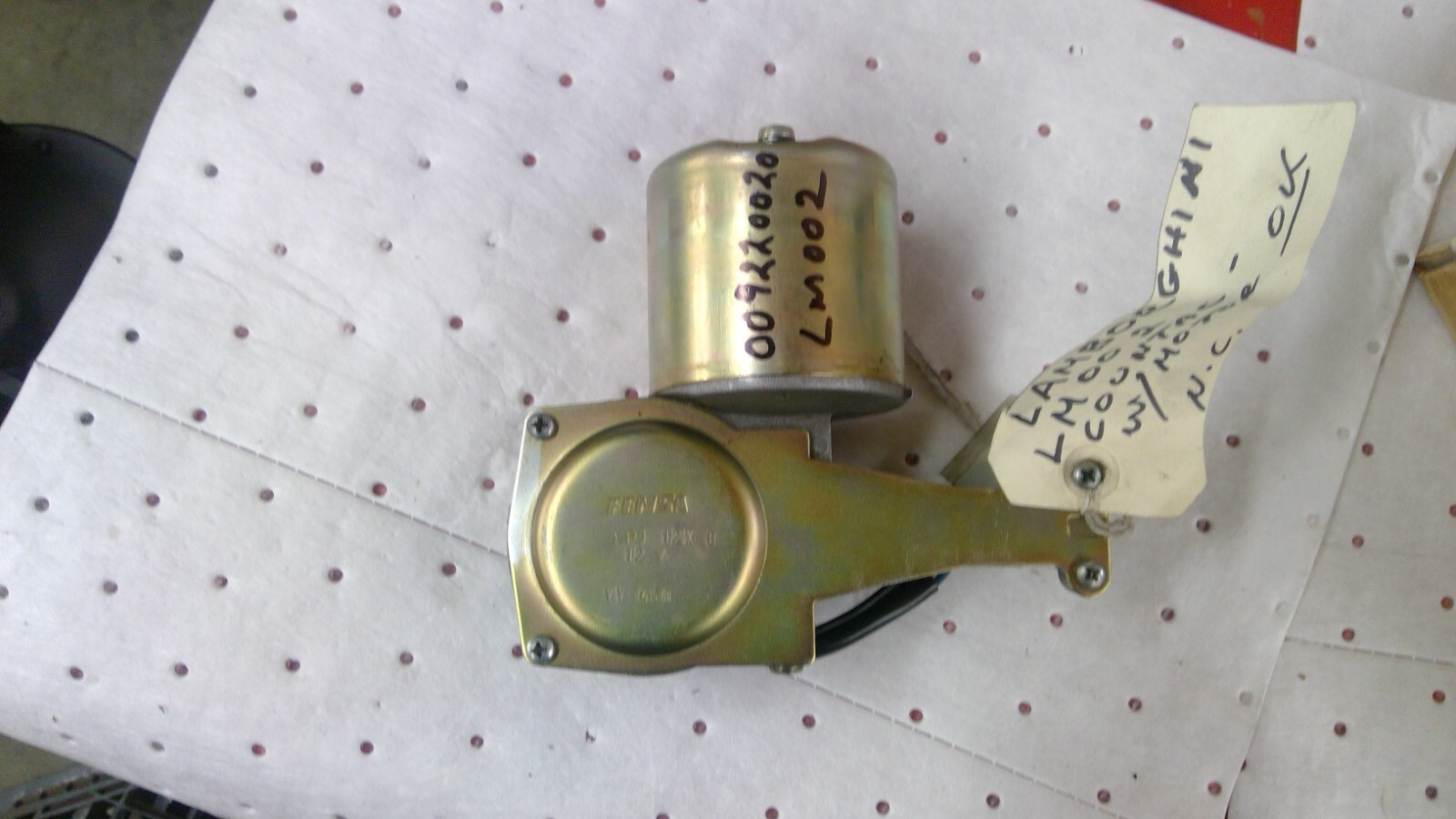 Lamborghini LM002 Wiper Motor 009220020