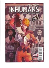 All-New Inhumans 2 2016 Marvel Comics signed by Charles Soule