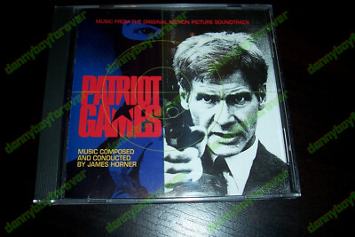 Patriot Games USA 1992 RCA CD Soundtrack James Horner Clannad