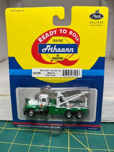 ATHEARN HO 1/87 MACK R TOW TRUCK WRECKER MOUNTAIN TOW SERVICE HOLMES ...