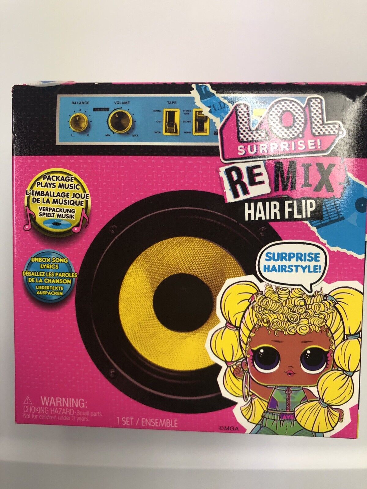 LOL Surprise! Remix Hair Flip Dolls - Brand New and Sealed w 15 Surprises  L.O.L. 35051566977