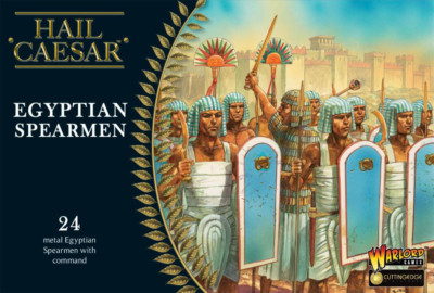 ÄGYPTISCHE SPEERMEN HEIL CAESAR - WARLORD GAMES - 1. KLASSE