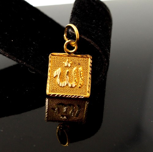 22k 22ct Solid Gold Allah islam muslim 