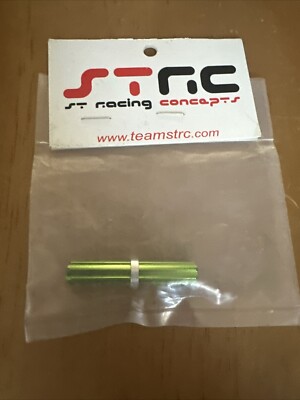 STRC Racing STA31114SG Aluminum Center Driveshaft Spline Green for Axial SCX10