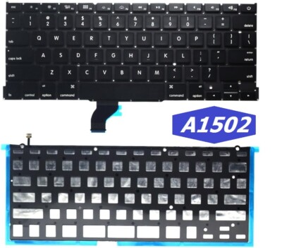 US Keyboard Backlit Backlight for Apple Macbook Pro 13