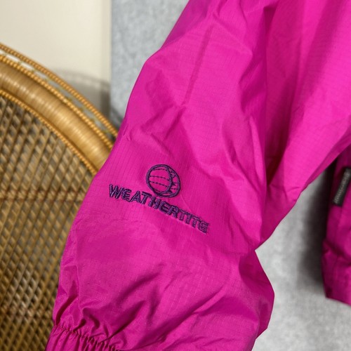 Karrimor Lightweight Hooded Outdoor Waterproof Jacket Size 10 Pink - Foto 3 di 16
