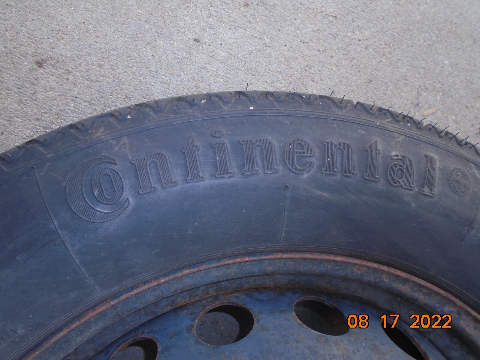 20032007 VOLVO XC90 4.4L AWD SPARE WHEEL R18 155/85 COMPACT TIRE DONUT